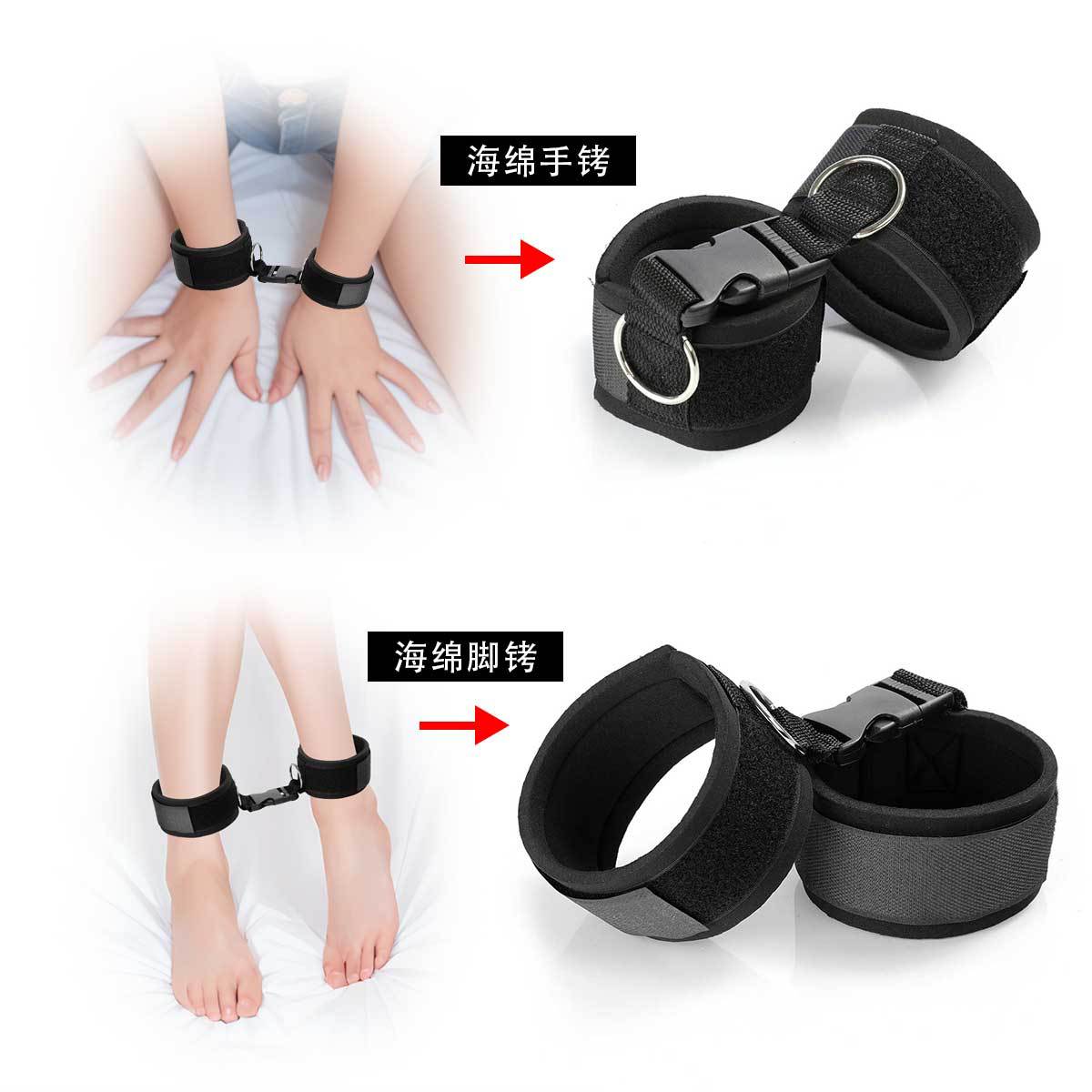 sm Adult toys Binding sponge handcuffs foot handcuffs Sex toys Female sex toys sex tools