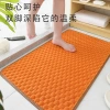 Cross-border golden turtle velvet floor MATS, living room and bedroom carpets, bathroom absorbent foot MATS, anti-slip door MATS for entering the door, kitchen and bathroom Specification image