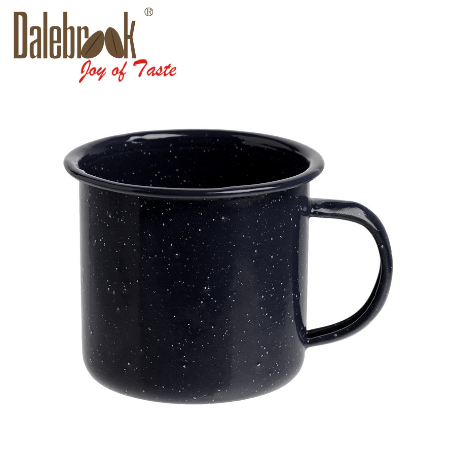 Dalebrook搪瓷水茶杯 户外复古创意马克杯卷边杯加厚杯子详情图5