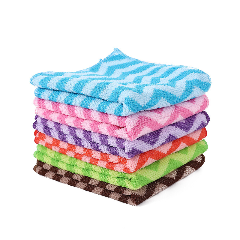 Fine-fiber colored striped cloth Specification image