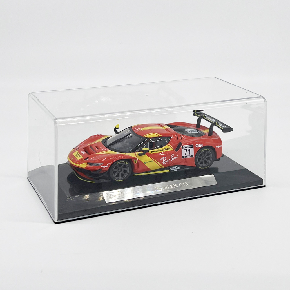 新款法拉利1:43精品系列拉力赛车合金汽车模型车模收藏级礼品摆件