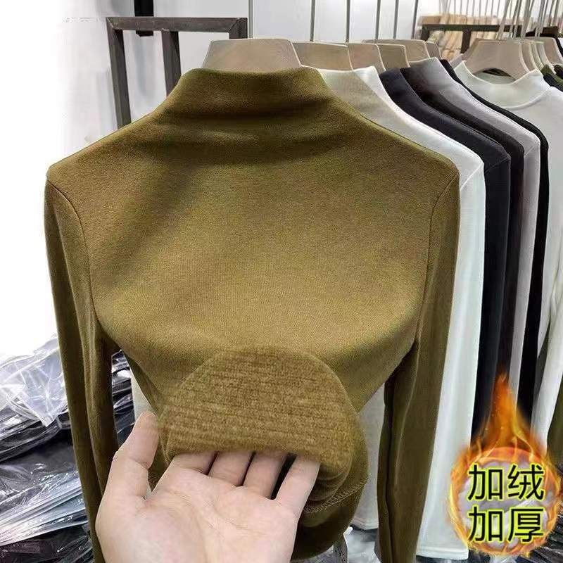 欧货加绒T恤产品图