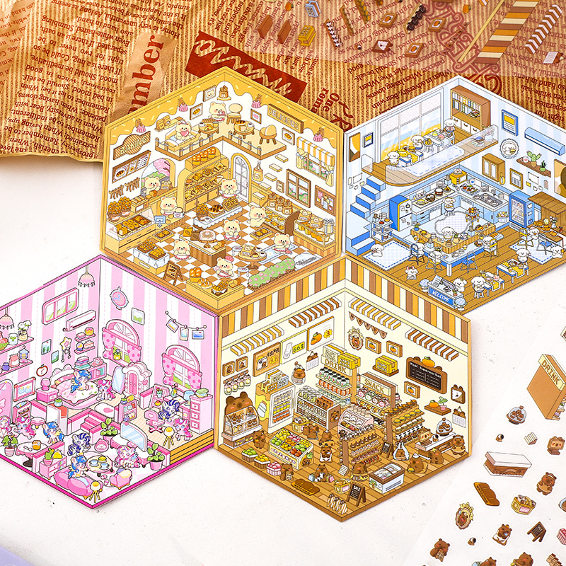 贴纸/宝贴纸/造景贴纸/水贴/立体贴纸细节图