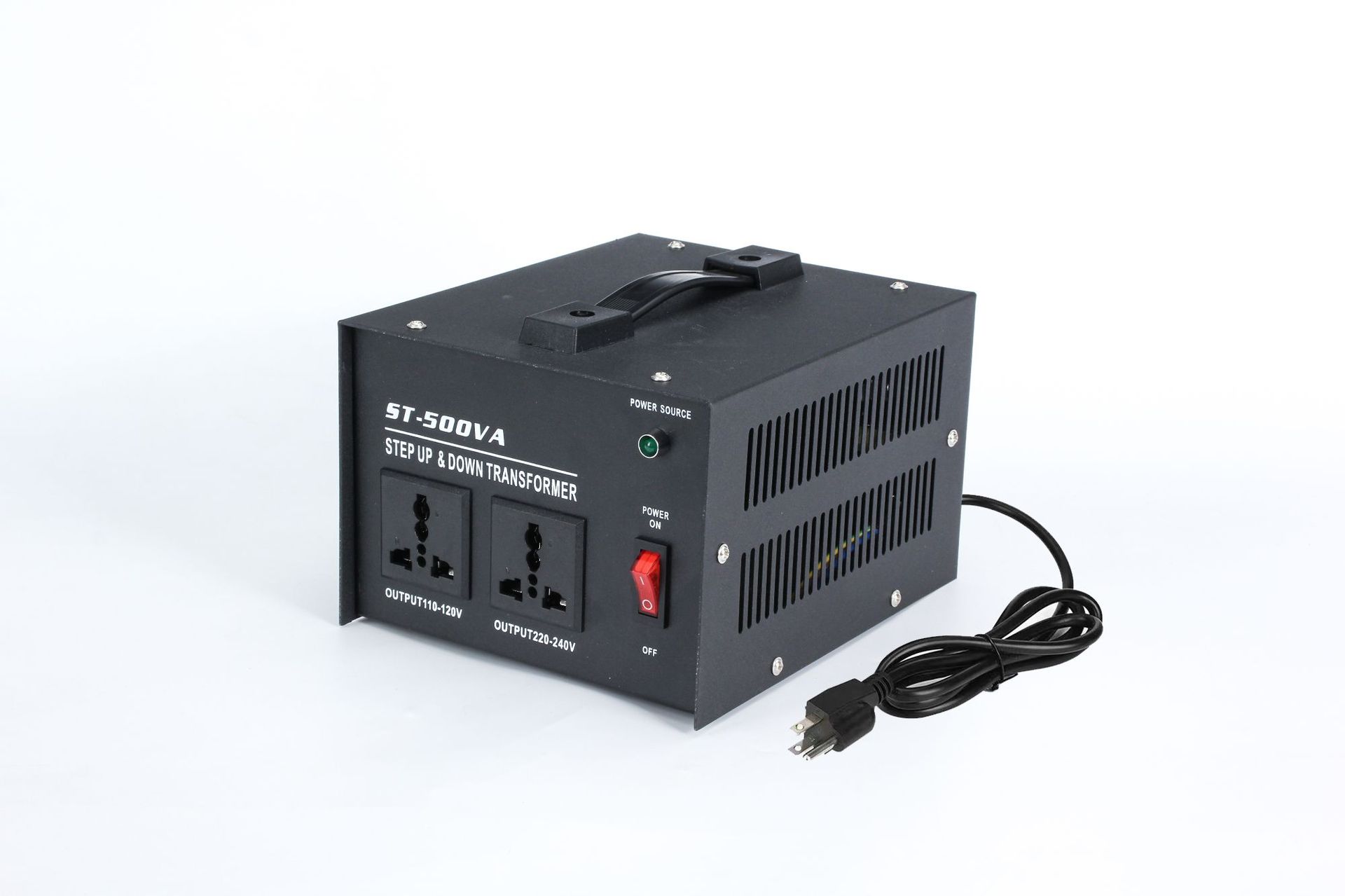 500VA 220-110V 110-220 interchangeable transformer Interchangeable transformer full figure