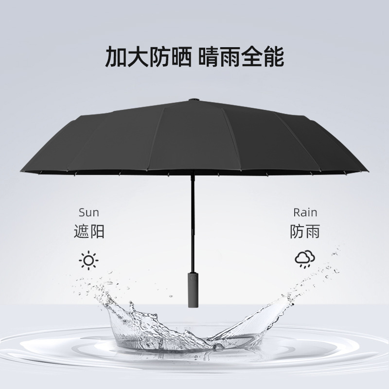晴雨伞实物图