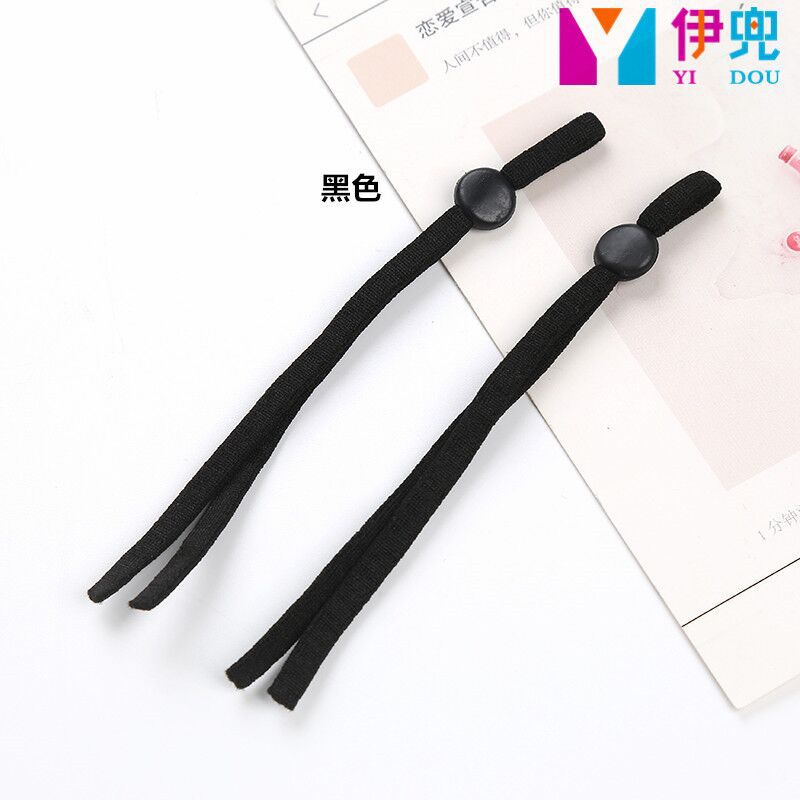 Sunscreen Mask Mask Rope Adjustable 5Mm Elastic Ear Rope Hat Hair Accessories Color Pull Flat Buckle Rope Application Scenario