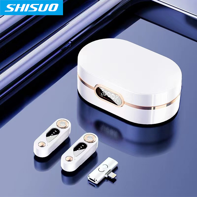 Schso's New Wireless Collar Microphone Radio Microphone Mobile Live Outdoor Recording Radio Microphone Noise Reduction Microphone