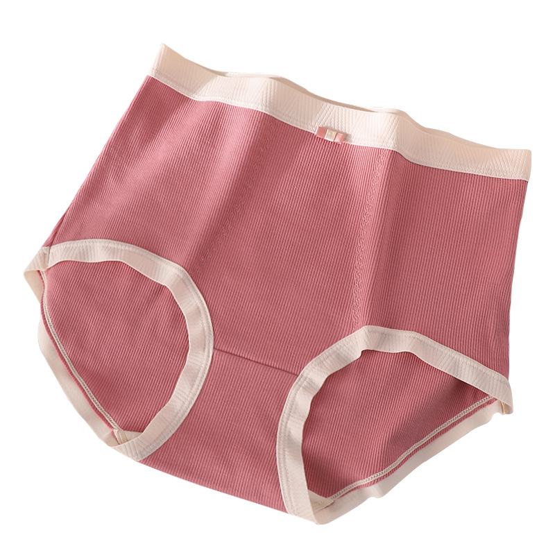 Large-sized women's underwear, high-waisted, belt-cinching, hip-lifting, breathable, 200-pound overweight, large-sized triangular pants wholesale Item Picture