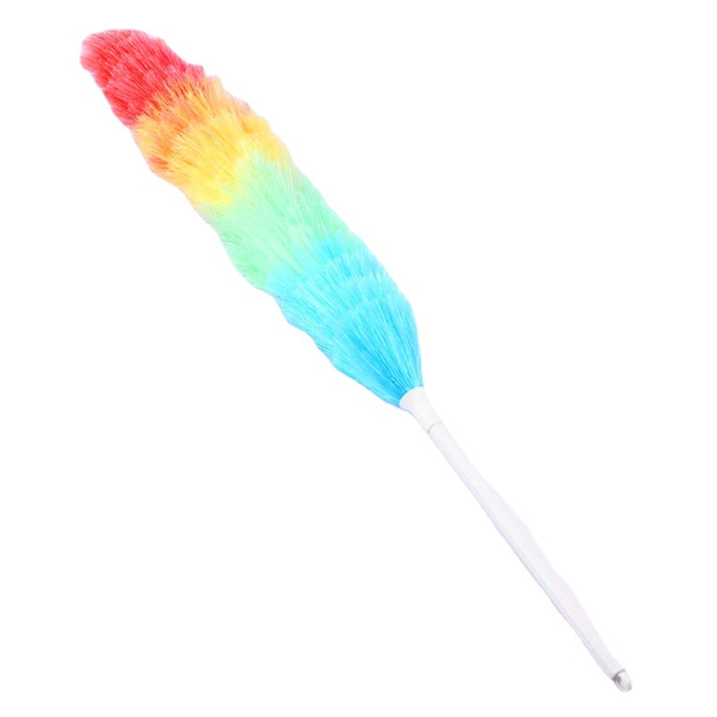 Rainbow dust duster sweep duster plastic feather duster sweep brush dust duster 2 yuan Item Picture