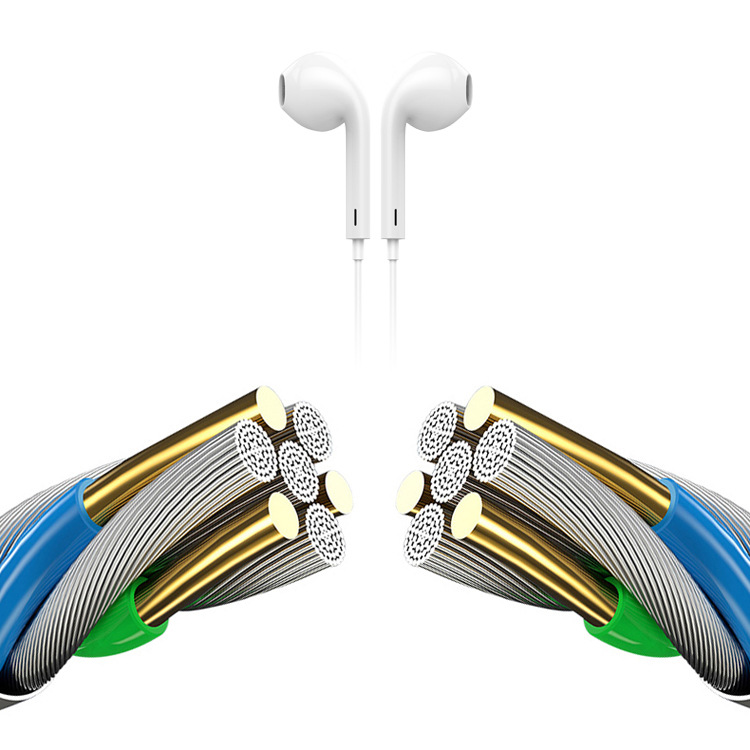 手机专用线控耳机实物图