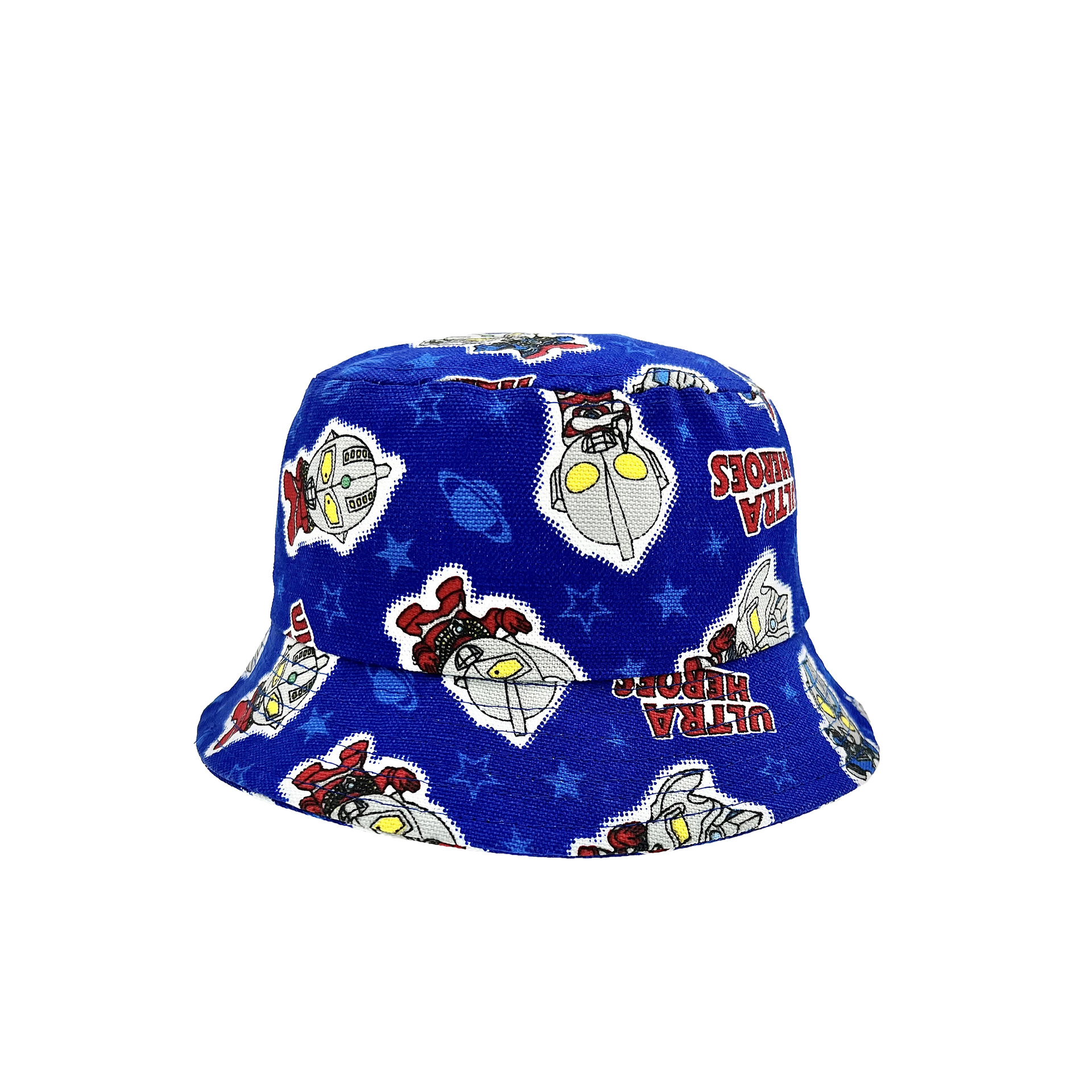 Anime anime Ultraman pattern printed children's fisherman hat four seasons sunscreen shade breathable hat