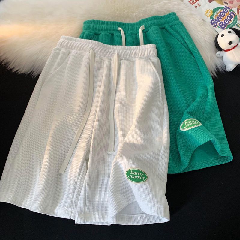 Wide-leg shorts, women's loose mid-length pants, summer thin sporty five-inch pants Specification image