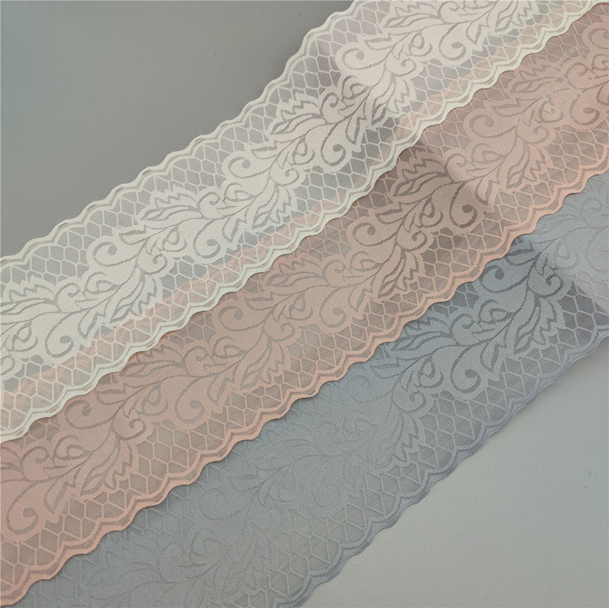 10cm lace elastic trim, skirt hem, children's wear, wedding dress, decorative hem, clothing trim, lace edge