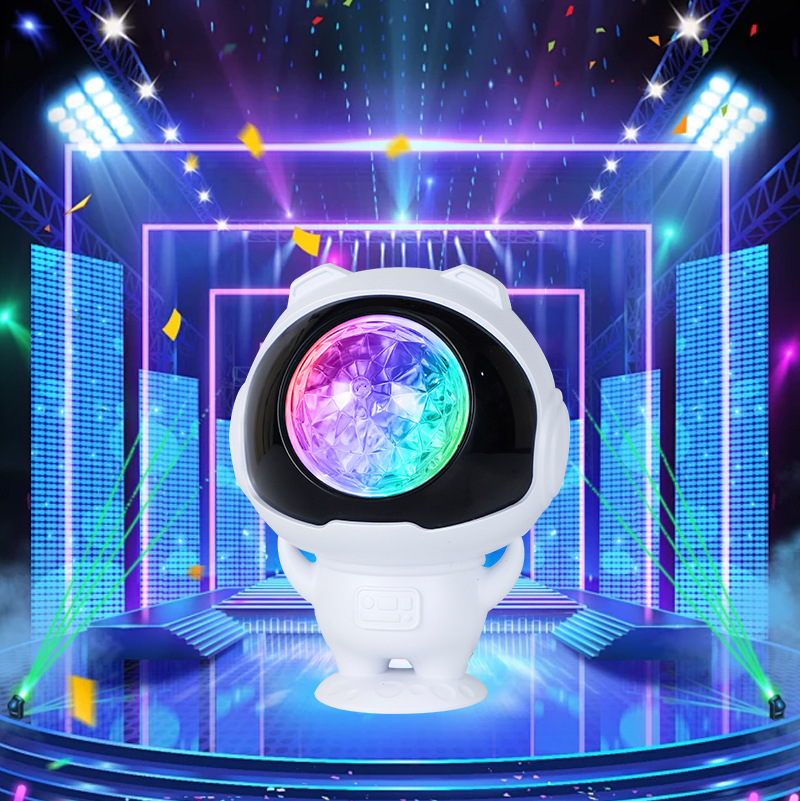 MINI astronaut stage light disco party small magic ball bungee dance stage light Christmas KTV atmosphere rotating light details Picture