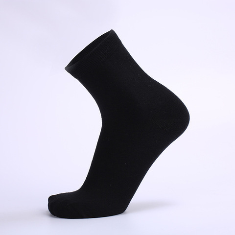 Men's socks, sports socks, polyester-cotton summer socks details Picture
