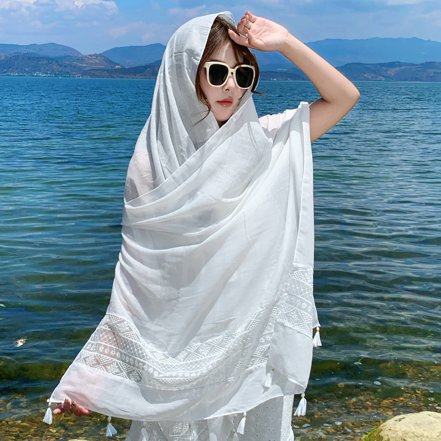 围巾+手套2件套（作废）实物图