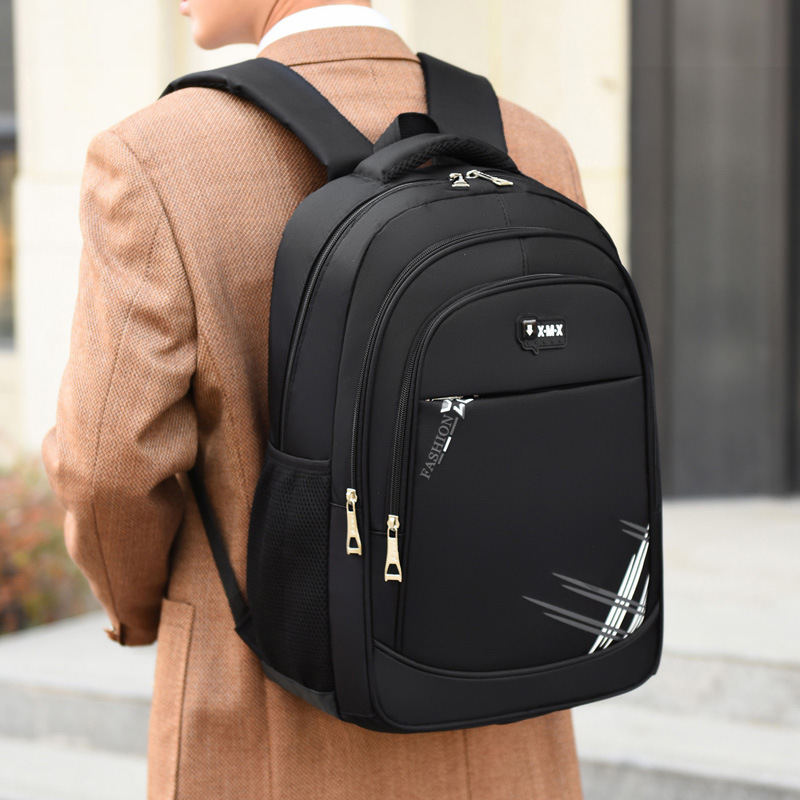 Nueva mochila de gran capacidad de negocios mochila de computadora casual bolsa de escuela secundaria mochila de viaje a prueba de agua Specification image