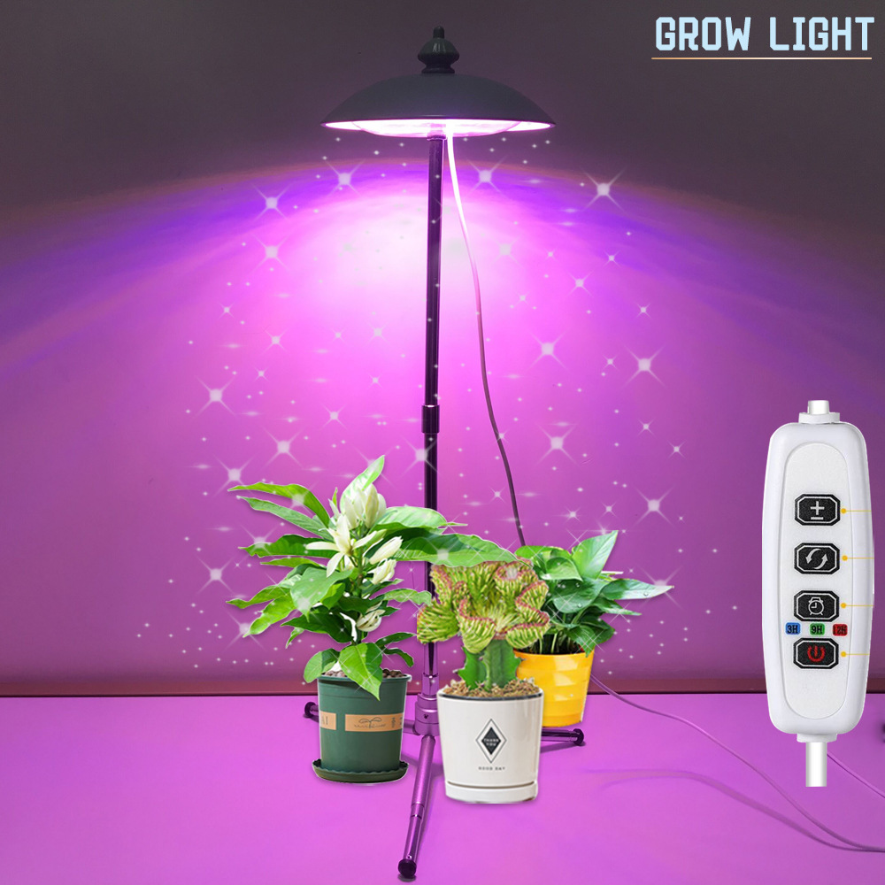 植物灯生长灯led全光谱仿太阳室内家用花卉光照育苗补光植物灯50W详情图1