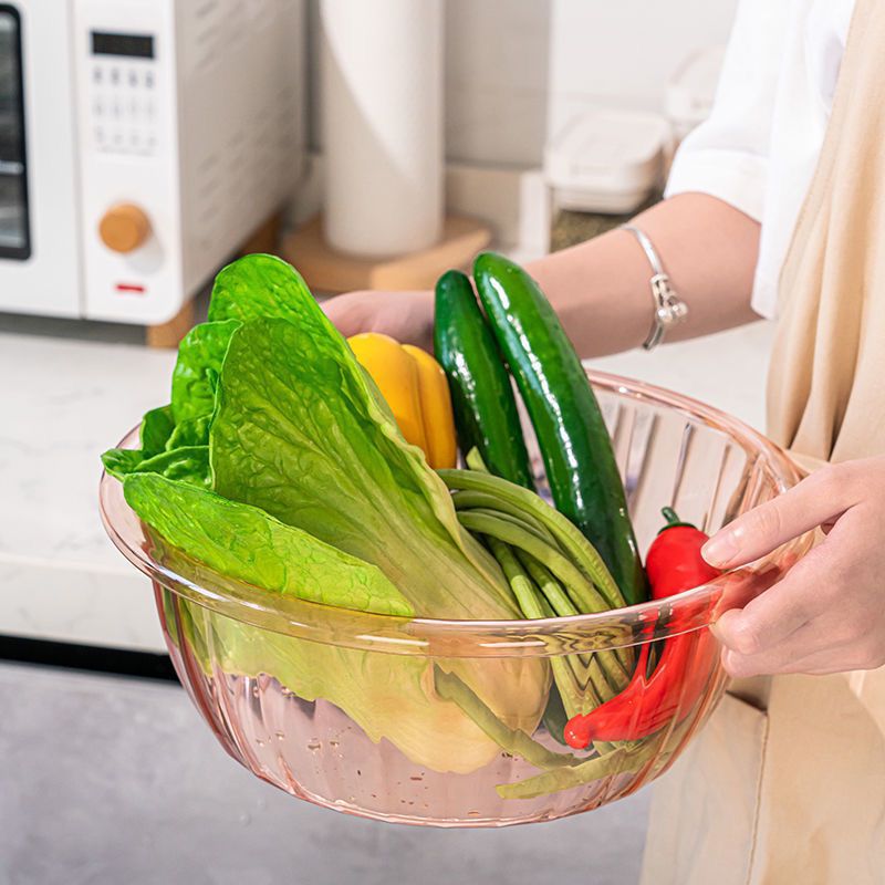 【 Zone 2-2 】 Tempered transparent Basin /200 yuan per box, thickened transparent water-splashing basin, household tempered basin for laundry, vegetables and toiletries, plastic basin, fruit basin, 2 yuan supply details Picture