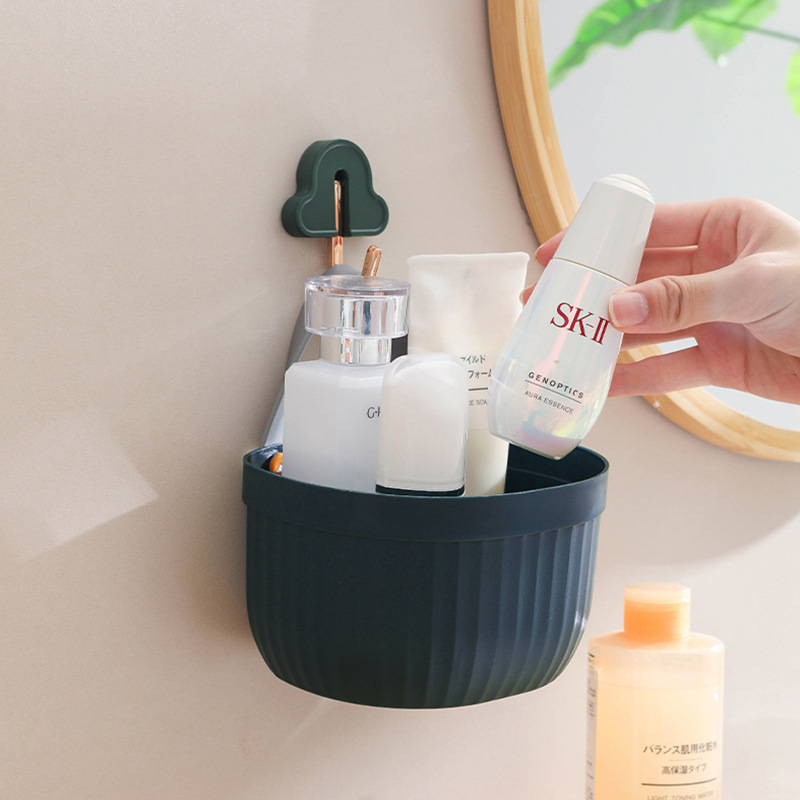 Wall-mounted storage basket Application Scenario