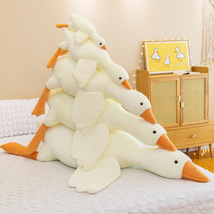 大白鹅趴睡枕毛绒玩具鸭大鹅公仔娃娃抱枕床上菩提鸭玩偶礼物
