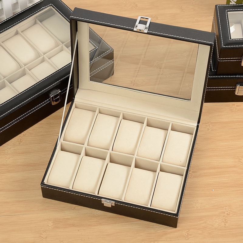 Leather watch box Watch storage box Watch display box Watch box multiple watch box Jewelry box Jewelry bracelet box