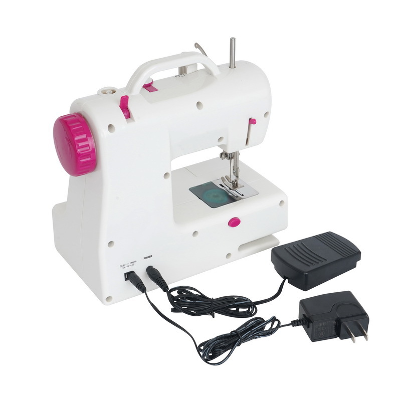 Wholesale 318 Cross-border selected household multi-functional sewing machines, mini portable sewing machines with handles, thick sewing machines Specification image