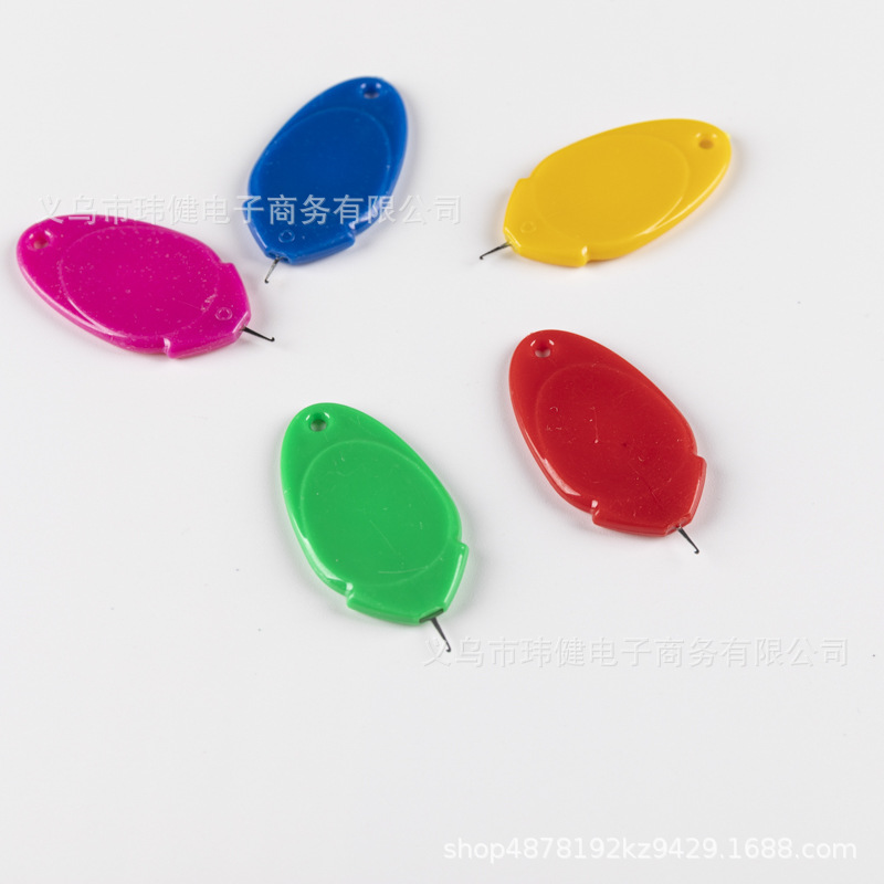 Cross-Stitch Tool Thread Threader Lead Multifunctional Sewing Machine Needle Threader Diy Beaded Large Eye Needle Lead Device Specification drawing