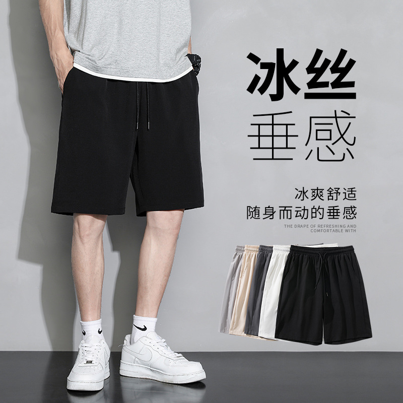 男式休闲裤实物图