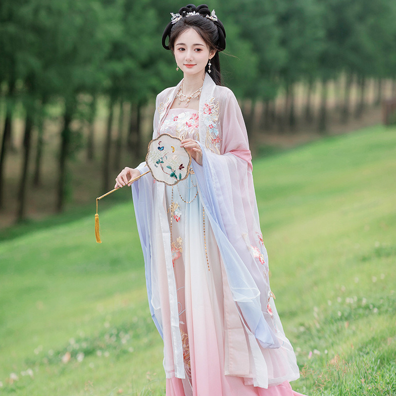 汉服/禅茶服/禅舞服实物图