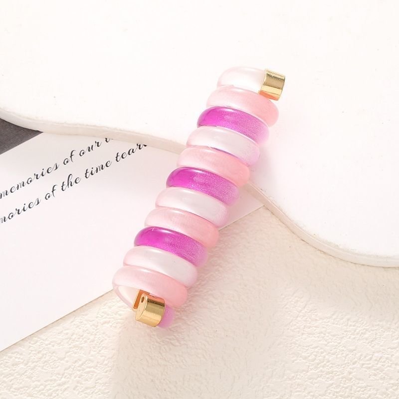 New Korean-style hair tie, hair band, hair tie, high elasticity, no damage to hair, leather band, ponytail hair tie, durable hair accessory details Picture