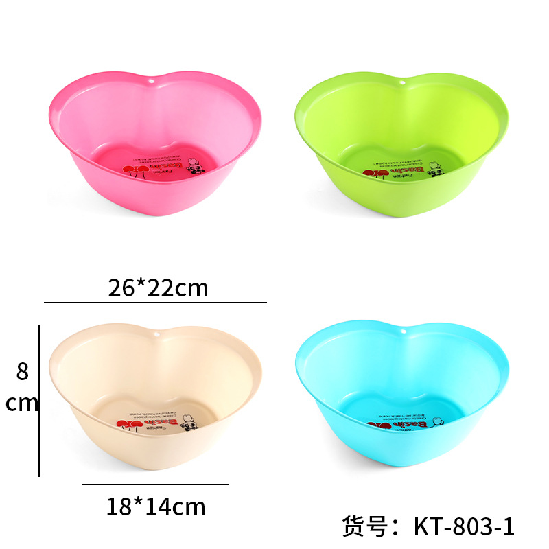 Multi-functional children's washbasin, thickened plastic small washbasin, various styles to choose from, fruit basin, vegetable basin and washbasin Item Picture