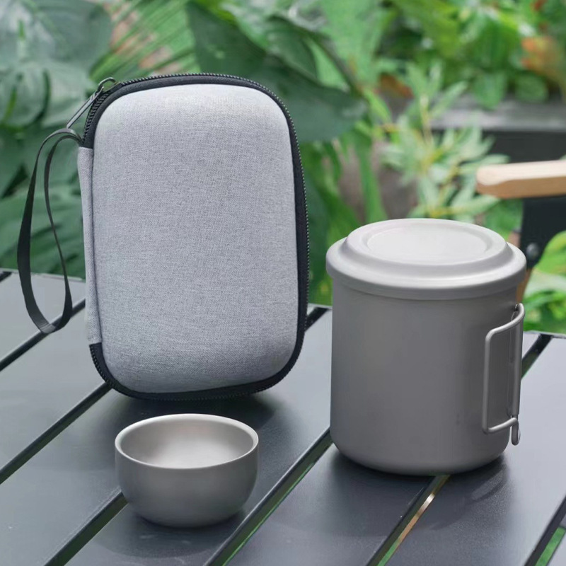 Tea set eva portable bag manufacturer customizes individual tea cup storage bags, travel anti-drop tea set eva packaging box Specification drawing