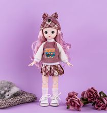 Douyin net red 30 cm girl Barbie doll changed dress girl princess played every toy doll wholesale