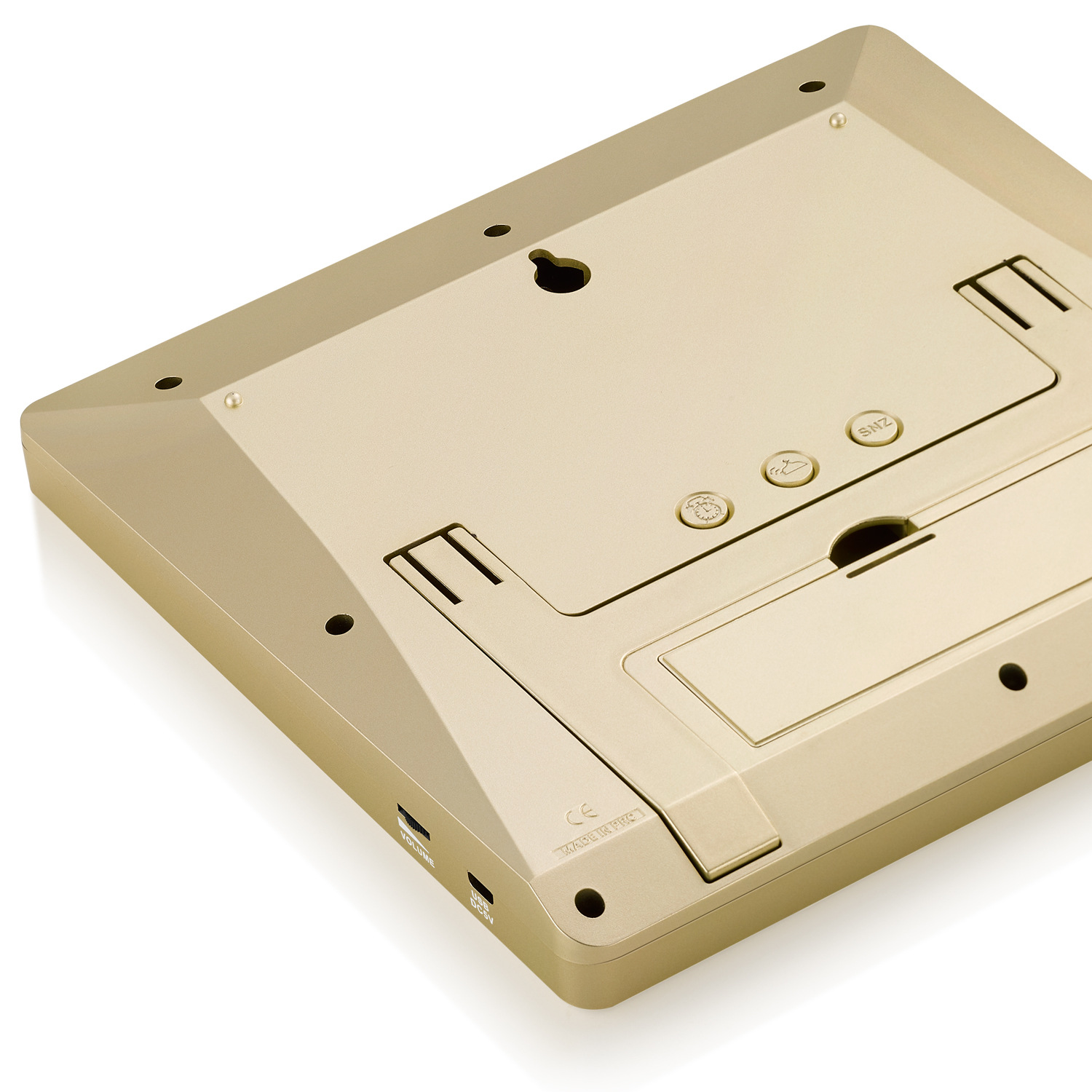 Al-Fatiha Brand Rectangular Lcd Electronic Desktop Clock Azan Clock Faj-115# Electronic Clock Factory Application Scenario