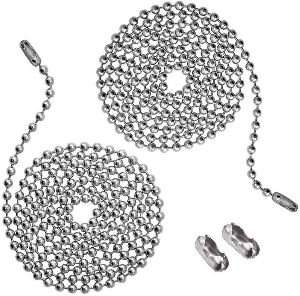 不锈钢珠链/珠链/4mm珠链/珠链定制/窗帘珠链定制/304不锈钢珠链产品图