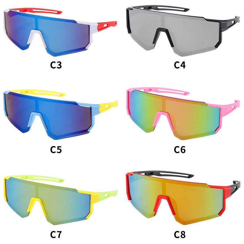 Children's cross-border outdoor cool cycling sunglasses, windproof and UV-proof glasses
