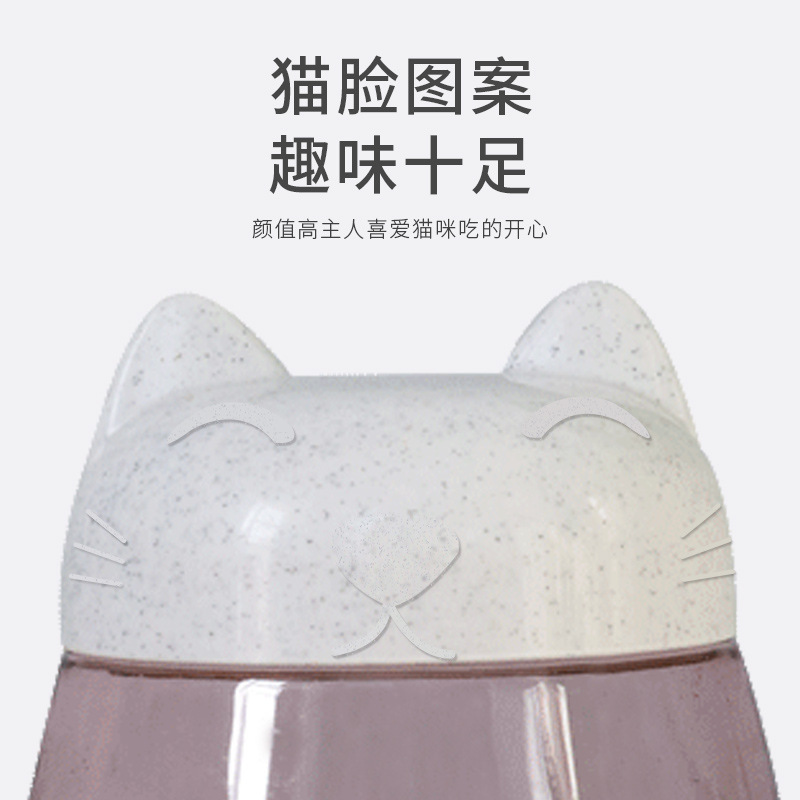 The new cat feeder, automatic water dispenser, cat food bowl and pet water dispenser do not wet the mouth and prevent the pet bowl from being knocked over Application Scenario