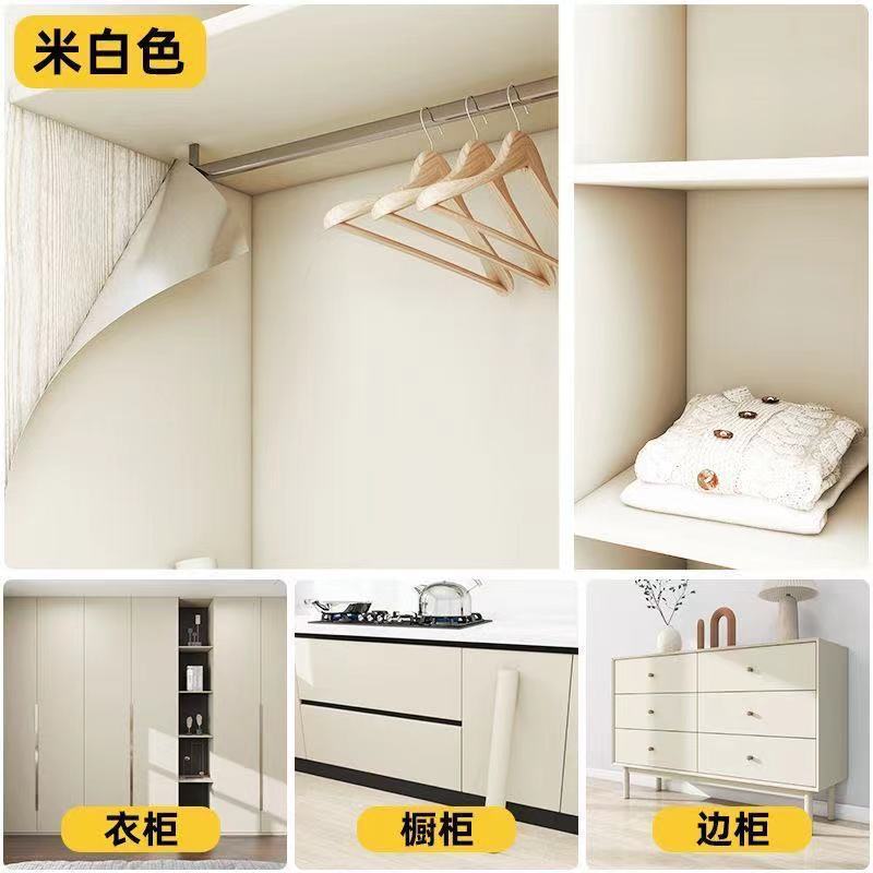 批发宿舍衣柜桌面加厚贴纸防水防油翻新墙纸大学生书桌改造详情18