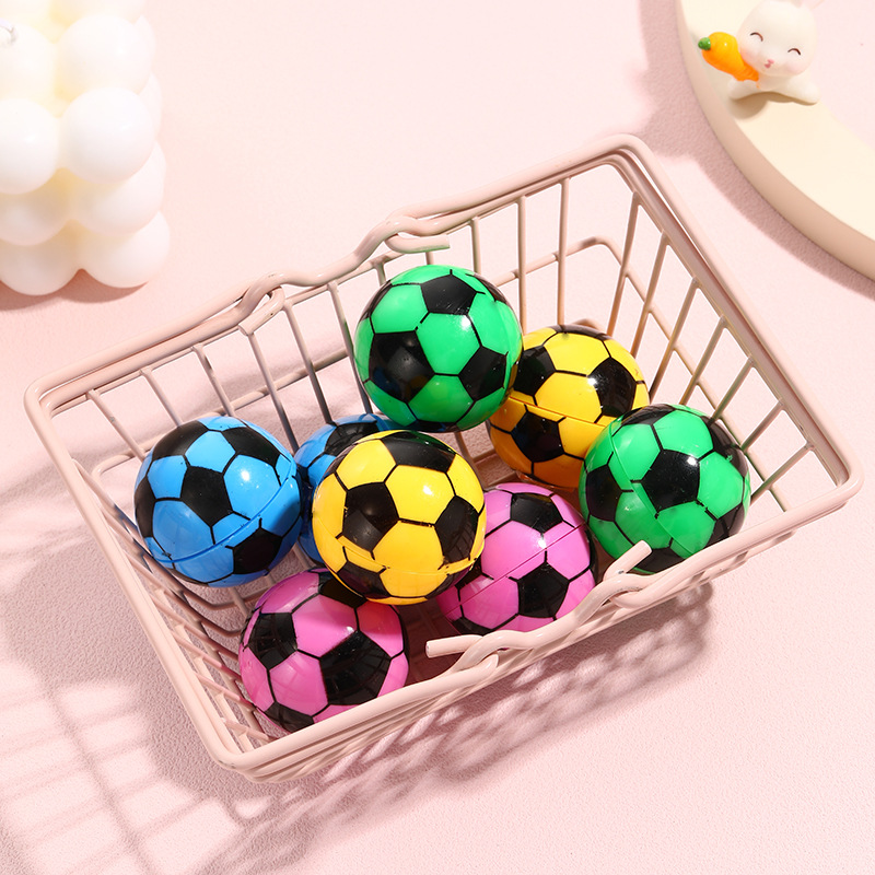 跨境可爱彩色足球卷笔刀创意卷笔刀卡通造型削笔刀塑料单孔铅笔刀产品图