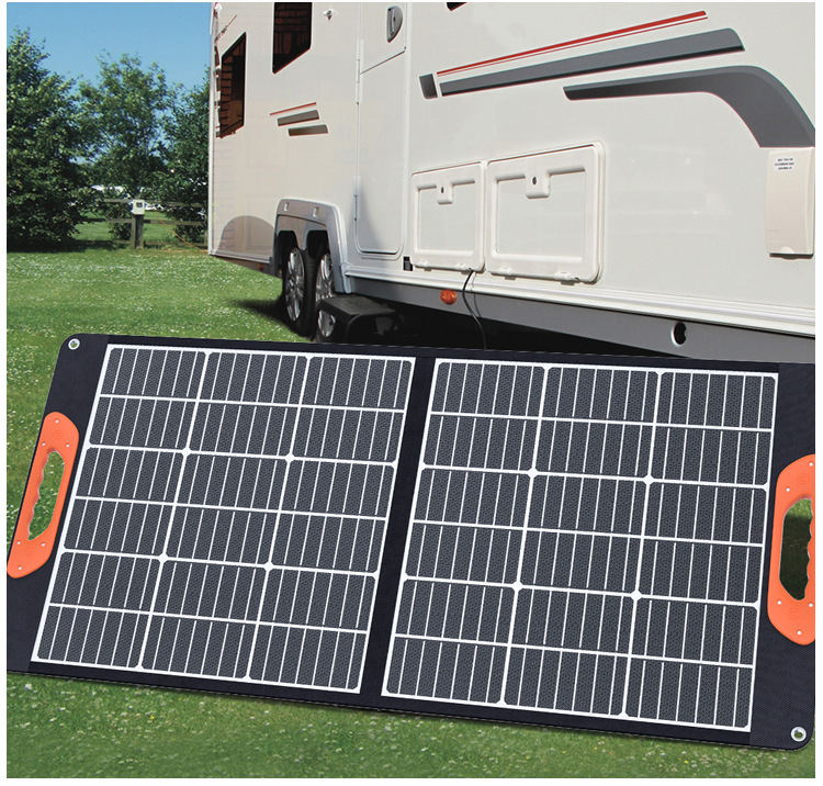 Solar panel Photovoltaic panel 100w Solar folding panel 200w Efficient conversion monocrystalline silicon outdoor solar panel