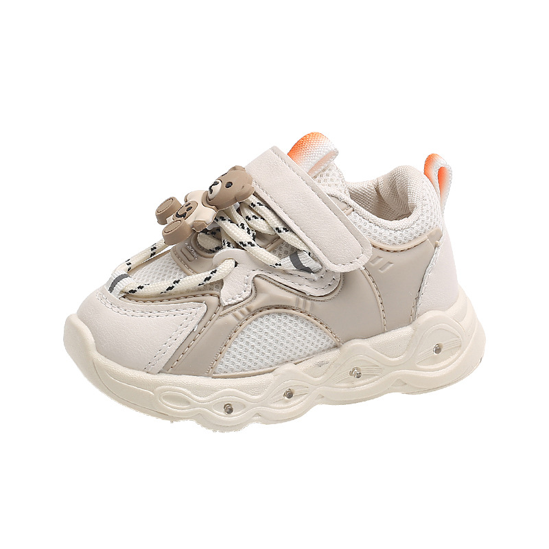 Kids daddy shoes primavera 2023 nuevo hombre casual color sólido correr zapatos transpirable niñas zapatos deportivos al por mayor Item Picture