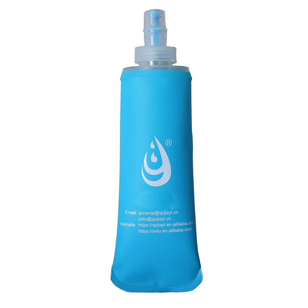 Customized outdoor sports cycling kettle, travel portable soft water bottle, fitness foldable soft water bag, water bottle, outdoor soft water pic 3