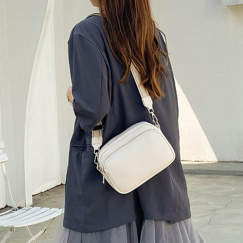 Fashion Bag Women's Bag 2023 New Cross-Border Foreign Trade Large Capacity Crossbody Bag Women's Shoulder Small Square Bag Bags Specification drawing