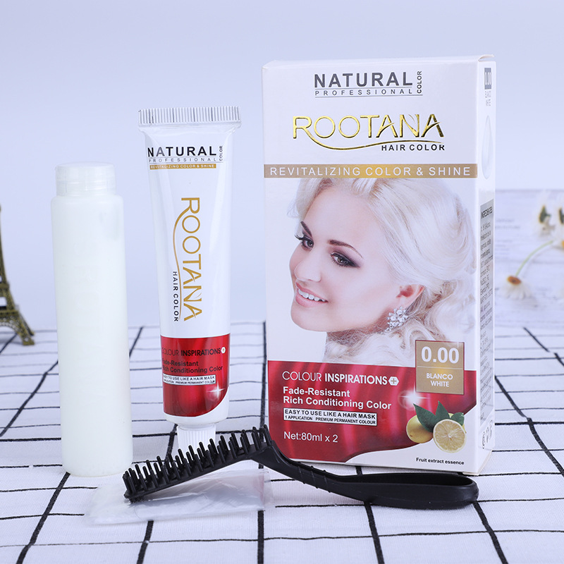 ROOTANA hair coloring agent export hair coloring agent foreign trade hair coloring agent cross-border hair coloring agent hair color cream details Picture