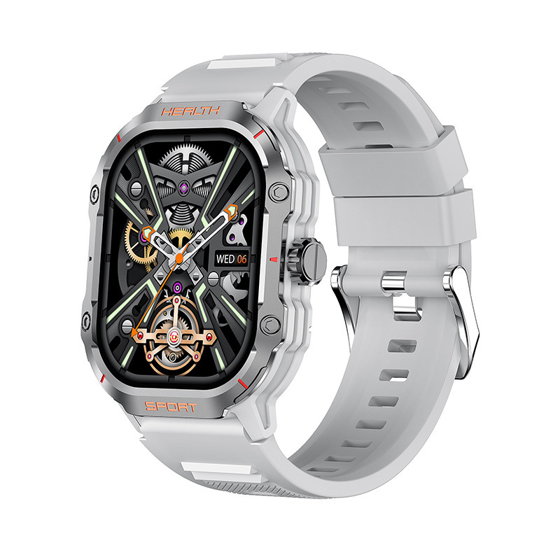 Cross-Border New Hk24 Bluetooth Call Smartwatch Nfc Gaming Heart Rate Blood Pressure Multi-Sport Smartwatch details Picture