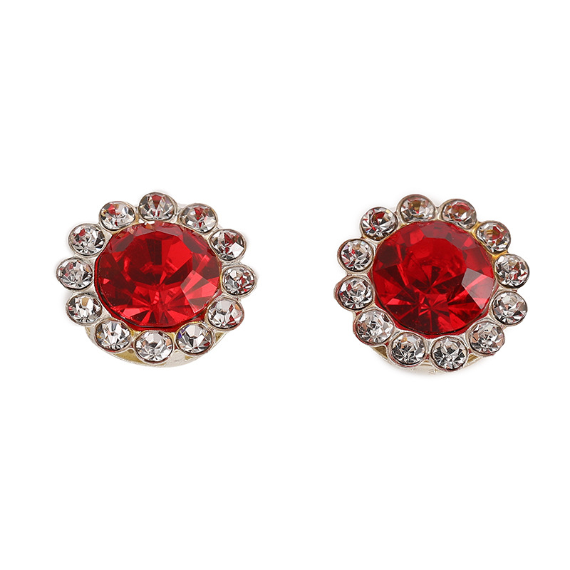 Korean Fashion Trend Double-Layer Flower Buttons Clothing Accessories Materials Stainless Steel Buttons Women Bag Accessories Materials Item Picture