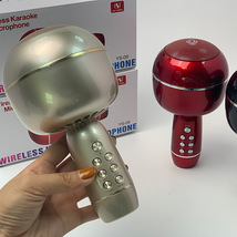 工厂直销  YS-09无线蓝牙小巨蛋蘑菇头私模跨境电商手机K歌宝麦克风  话筒