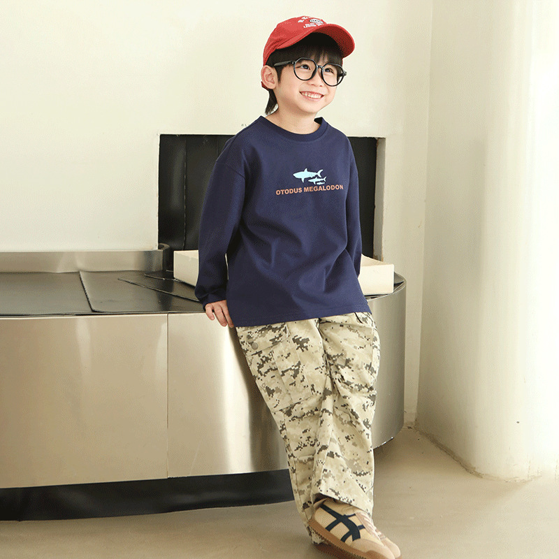 童装女童短袖韩版/女童白T/童装/男宝童装/竹节棉儿童衣服产品图