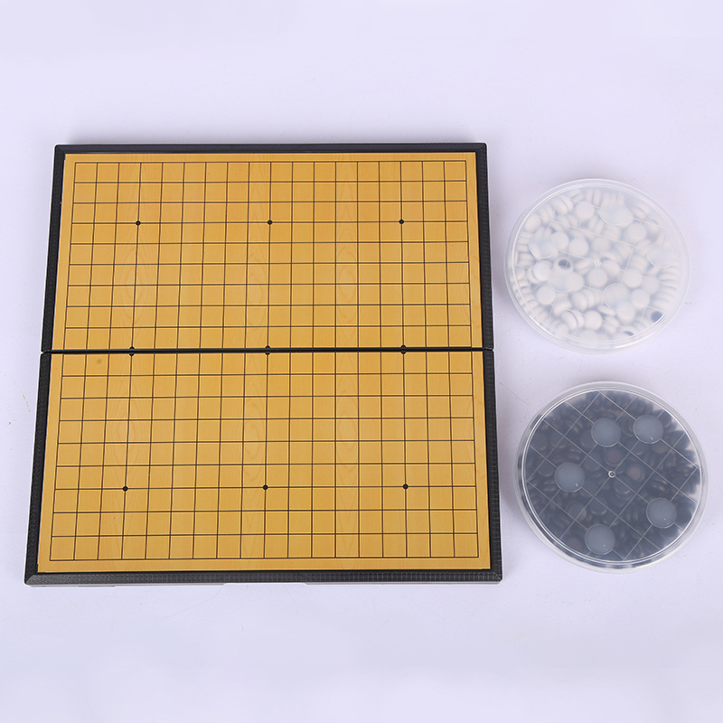 现货批发磁吸围棋可折叠棋盘标准磁性围棋童游戏棋亲子桌游玩具棋详情图3